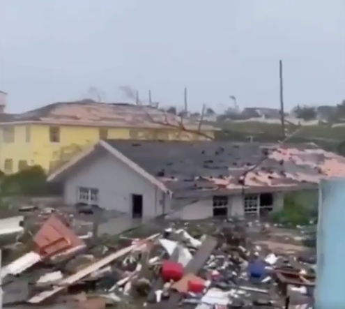 Bahamas Dorian uragano