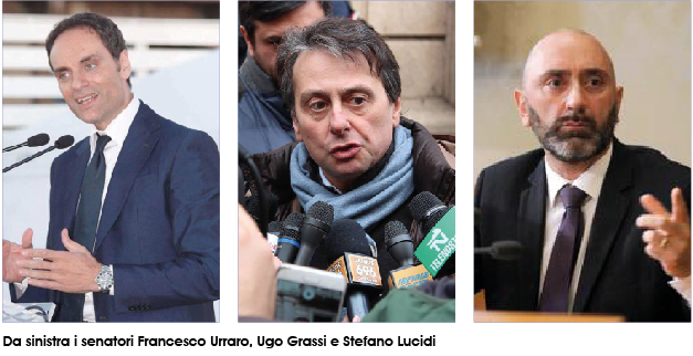 Francesco Urraro, Ugo Grassi e Stefano Lucidi