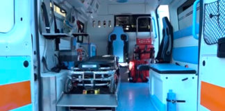 Ambulanza con telecamere