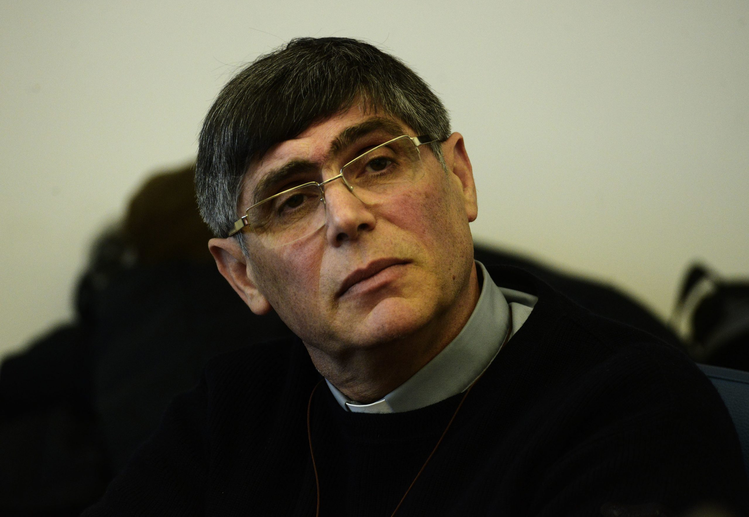 Padre Maurizio Patriciello.Priest Maurizio Patriciello